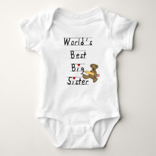 World's Best Big Sister Baby Bodysuit