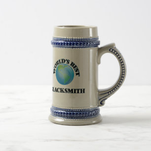 World's Best Blacksmith Beer Stein