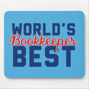 World's Best Bookkeeper Mouse Pad
