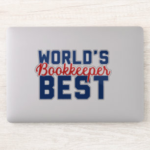 World's Best Bookkeeper Sticker