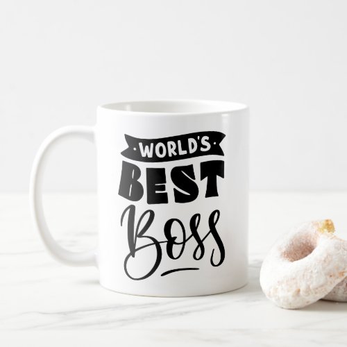 Worlds Best Boss Appreciation Funny Humor Coffee Mug