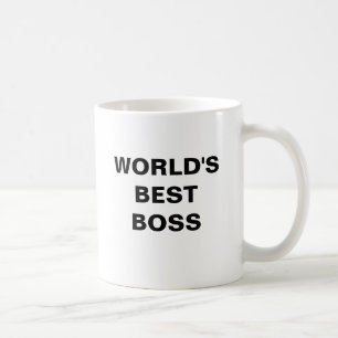 WORLD'S BEST BOSS Coffee Mug