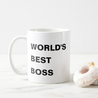 World's Best Boss Coffee Mug