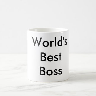 World's Best Boss Coffee Mug