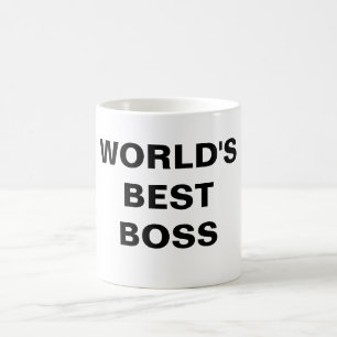 WORLD'S BEST BOSS COFFEE MUG