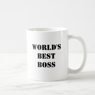World's Best Boss Coffee Mug