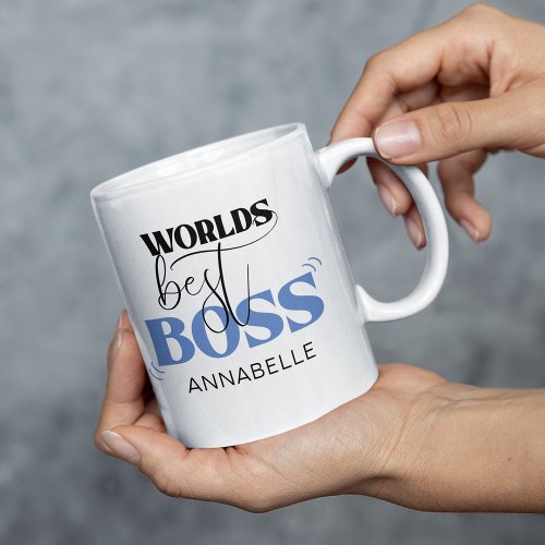 Worlds Best Boss Coffee Mug