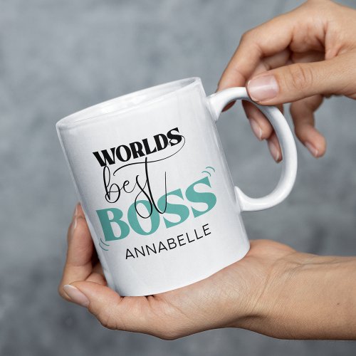 Worlds Best Boss Coffee Mug