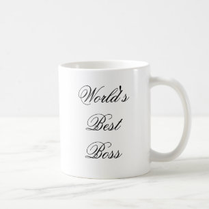Worlds Best Boss Coffee Mug