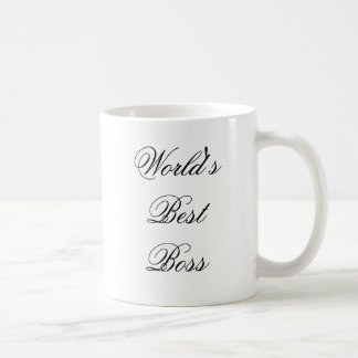Worlds Best Boss Coffee Mug