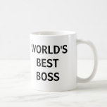 World&#39;s Best Boss Coffee Mug at Zazzle