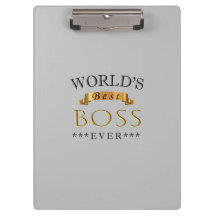 World's best boss ever