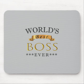 World's best boss ever mouse pad