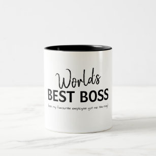 World's Best Boss Funny Boss Gift Coffee Mug
