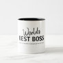 World's Best Boss Funny Boss Gift Coffee Mug