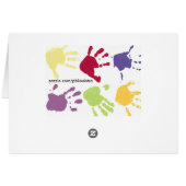 World's best Boss Hands Down Office Card (Back Horizontal)