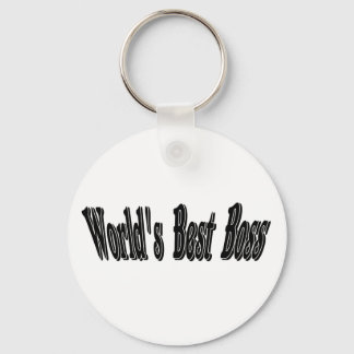Worlds Best Boss Keychain