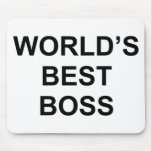 World&#39;s Best Boss Mouse Pad at Zazzle