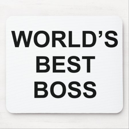 World's Best Boss Mouse Pad