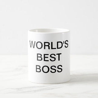World's Best Boss Mug