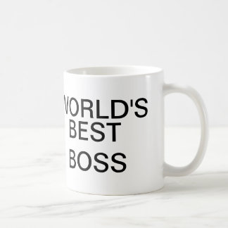 World's Best Boss Mug