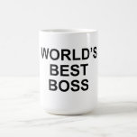 World&#39;s Best Boss Mug at Zazzle