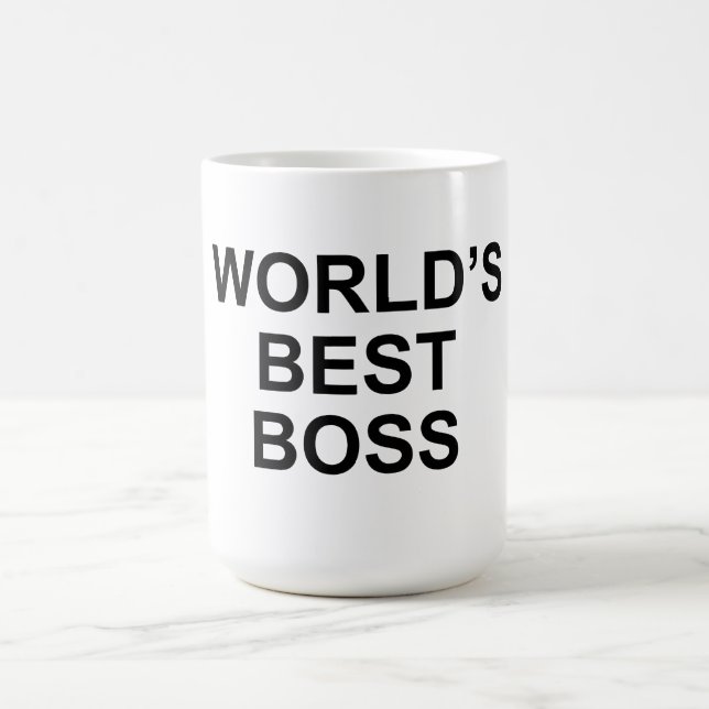 World's Best Boss Mug (Center)