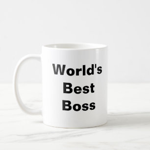World's Best Boss Mug