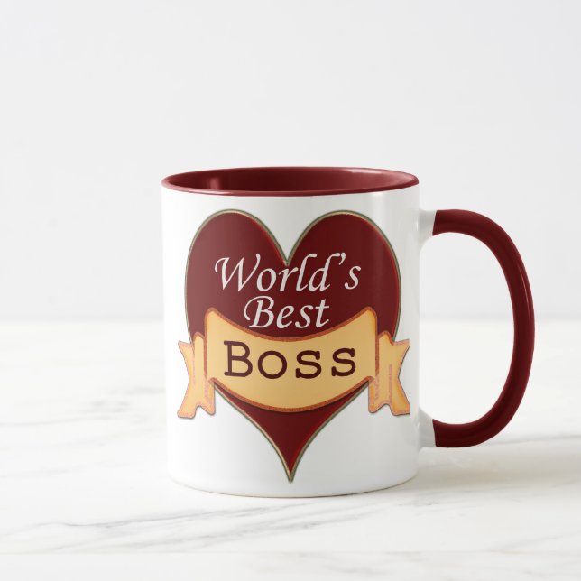 World's Best Boss Mug (Right)