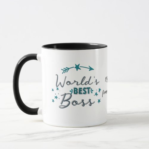 Worlds best boss Mug