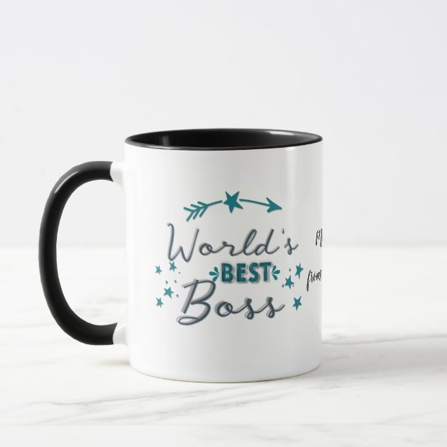 World's best boss Mug (Left)