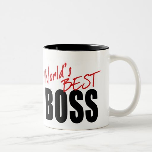 WORLD'S BEST BOSS - mug | Zazzle