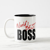 WORLD'S BEST BOSS - mug | Zazzle