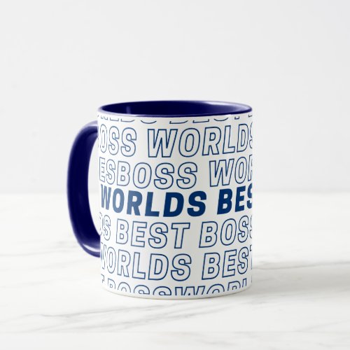 Worlds Best Boss Mug