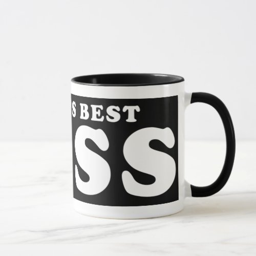 Worlds Best Boss Mugs