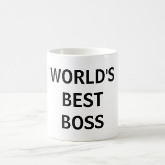 World's Best Boss Office Mug