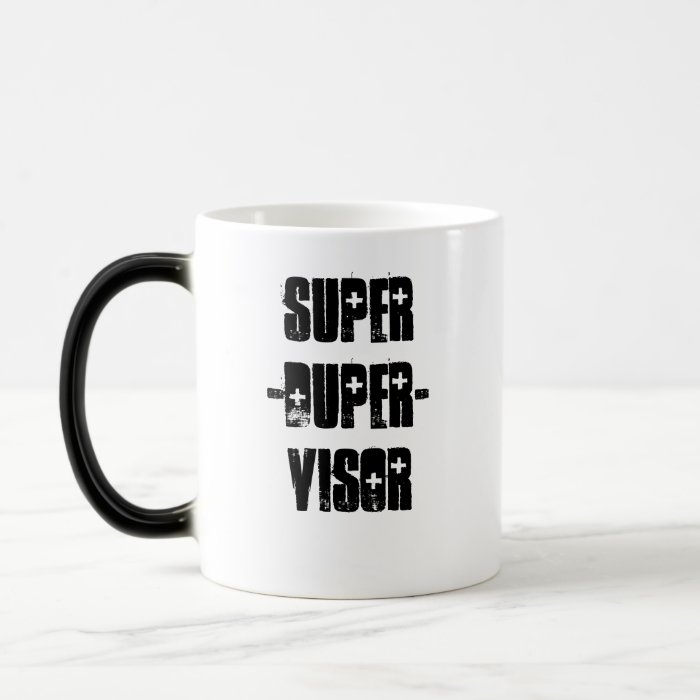 Worlds Best Boss, Super duper visor Mugs