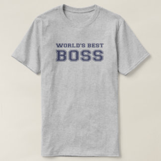 World's Best Boss T-Shirt