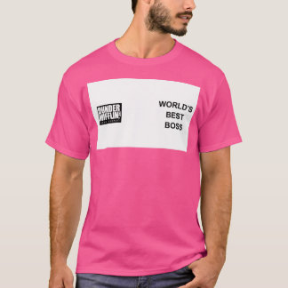 Worlds Best Boss The Office Dunder Mifflin T-Shirt
