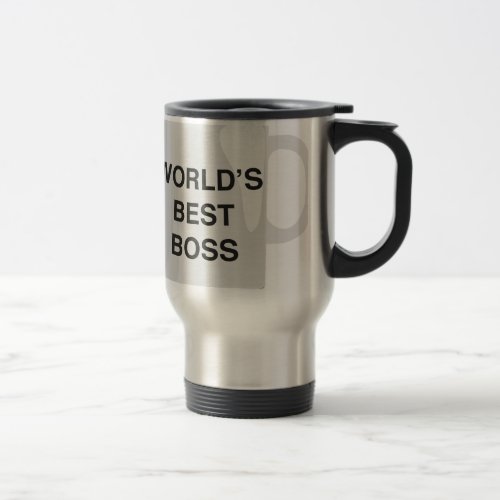 Worlds Best Boss Travel Mug