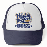 Worlds Best Boss Trucker Hat Worlds Best Boss Trucker Hat