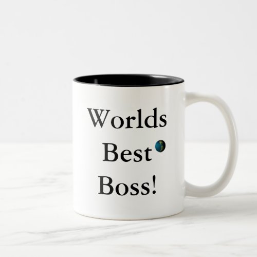 Worlds Best Boss Two_Tone Coffee Mug
