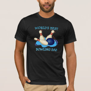 Worlds Best Bowling Dad T-Shirt