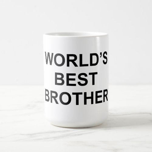 Worlds Best Brother Coffee Mug