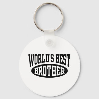 World's Best Brother Keychain
