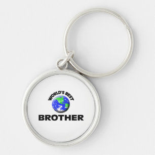 World's Best Brother Keychain