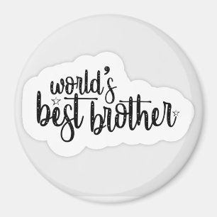 World's best brother Magnet Gift