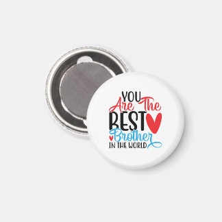 World's best brother Magnet Gift