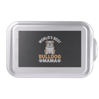 World's Best Bulldog Mama Cake Pan