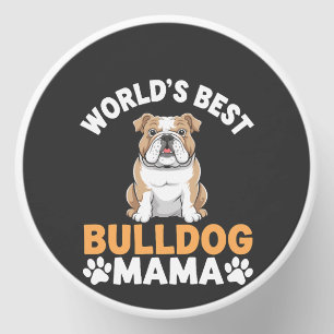 World's Best Bulldog Mama Mini Candle Favors